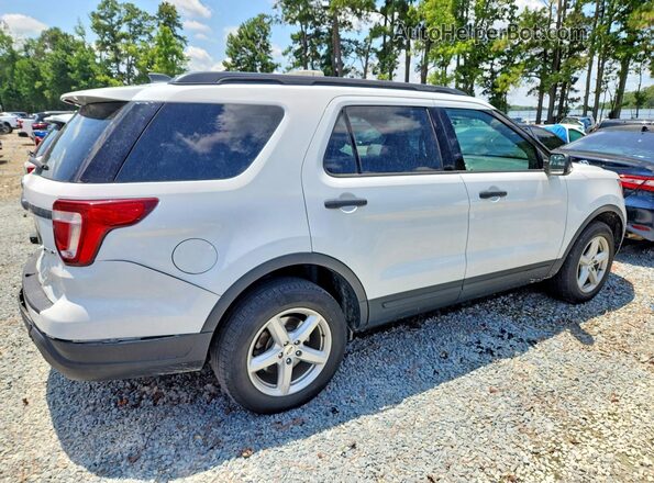 1FM5K8B82JGC02568 2018 FORD EXPLORER White უკანა მარჯვენა