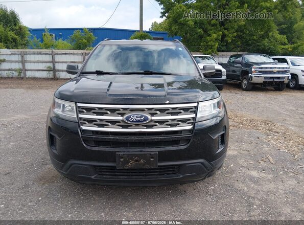 1FM5K8B82JGC45291 2018 FORD EXPLORER Black 