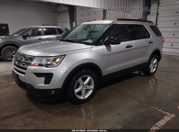 1FM5K8B82JGC45307 2018 FORD EXPLORER Black Передня ліва чверть