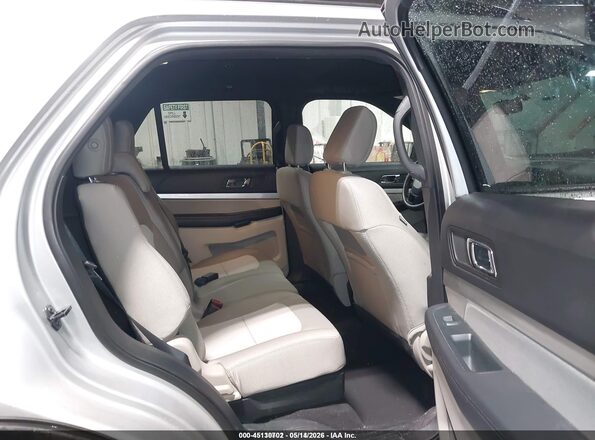 1FM5K8B82JGC45307 2018 FORD EXPLORER Black Вид наклейки з VIN-кодом