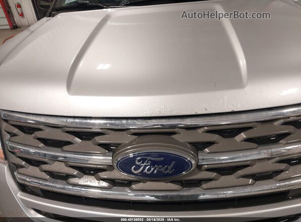 1FM5K8B82JGC45307 2018 FORD EXPLORER Black Вид спереду