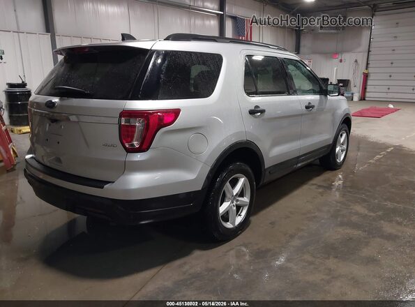 1FM5K8B82JGC45307 2018 FORD EXPLORER Black Задня права чверть