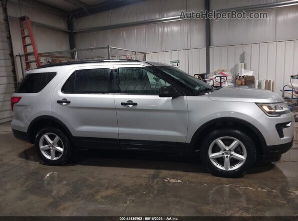 1FM5K8B82JGC45307 2018 FORD EXPLORER Black Вид задньої частини салону