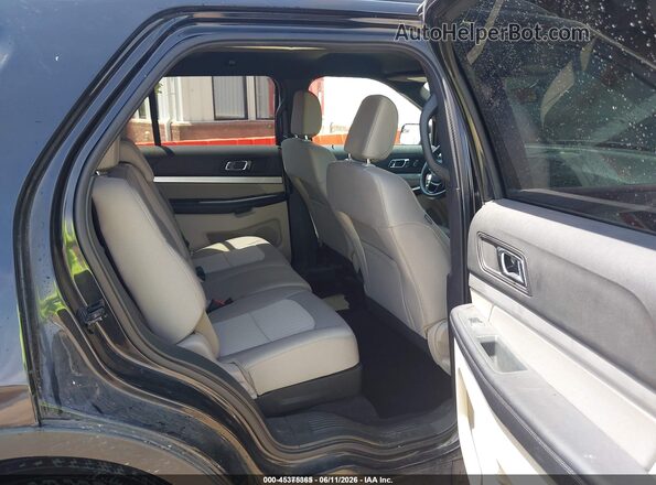 1FM5K8B82JGC45405 2018 FORD EXPLORER Black Вид наклейки з VIN-кодом