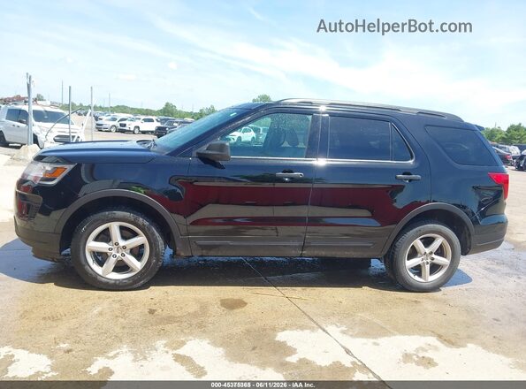 1FM5K8B82JGC45405 2018 FORD EXPLORER Black Панорамний вид салону 360°