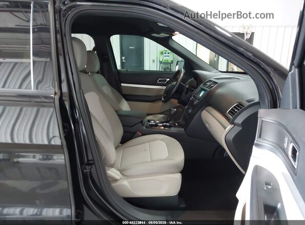 1FM5K8B82JGC45503 2018 FORD EXPLORER Black Vista interior delantera