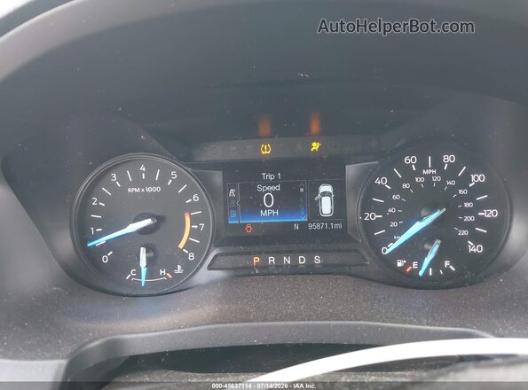 1FM5K8B82KGA03506 2019 FORD EXPLORER White Հետևի նստատեղերի տեսք