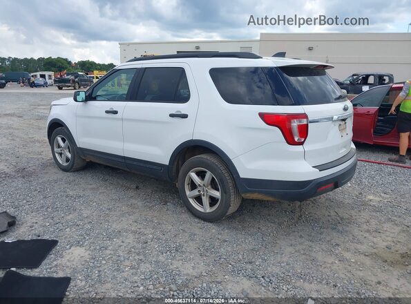 1FM5K8B82KGA03506 2019 FORD EXPLORER White Հետևի ձախ