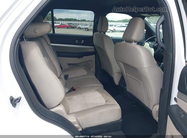 1FM5K8B82KGA03506 2019 FORD EXPLORER White VIN կոդի պիտակի տեսք