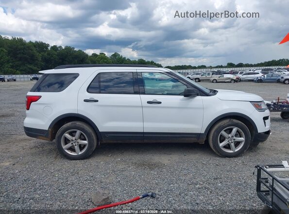 1FM5K8B82KGA03506 2019 FORD EXPLORER White Սալոնի հետևի տեսք