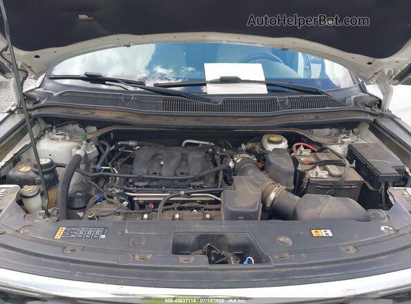 1FM5K8B82KGA03506 2019 FORD EXPLORER White Հետևի տեսք