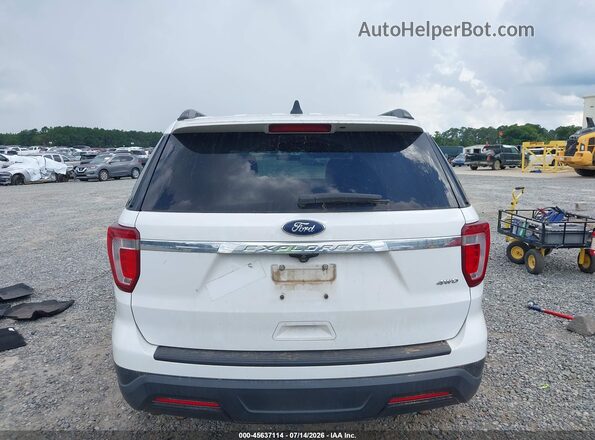 1FM5K8B82KGA03506 2019 FORD EXPLORER White 