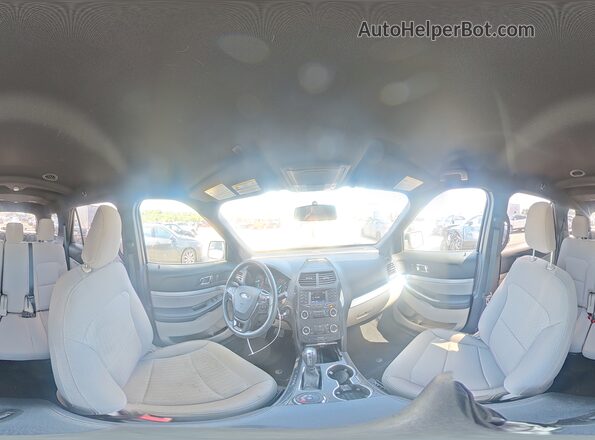 1FM5K8B82KGA45223 2019 FORD EXPLORER Silver Սալոնի 360 աստիճան տեսք