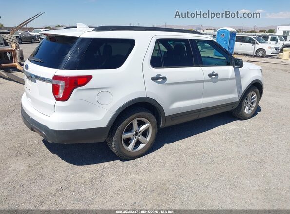 1FM5K8B83GGD17740 2016 FORD EXPLORER White Հետևի աջ