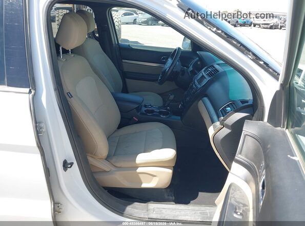 1FM5K8B83GGD17740 2016 FORD EXPLORER White Սալոնի դիմացի տեսք