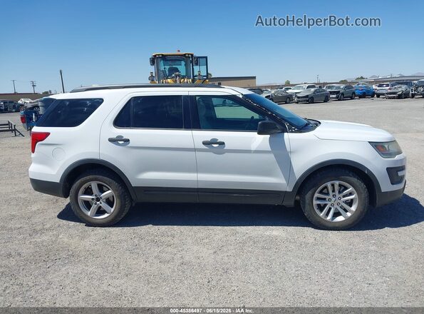 1FM5K8B83GGD17740 2016 FORD EXPLORER White Սալոնի հետևի տեսք
