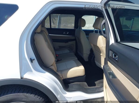 1FM5K8B83HGD23989 2017 FORD EXPLORER Белый Вид наклейки с VIN-кодом