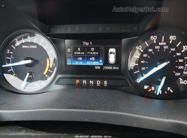 1FM5K8B83JGC45249 2018 FORD EXPLORER White უკანა სავარძლების ხედი