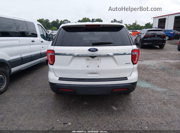 1FM5K8B83JGC45297 2018 FORD EXPLORER Белый 