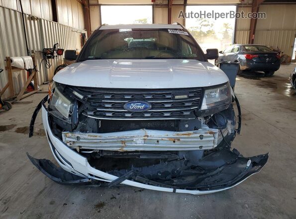 1FM5K8B84GGD31761 2016 FORD EXPLORER White Вид спереду