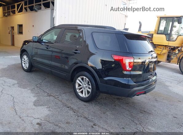 1FM5K8B84HGA04746 2017 FORD EXPLORER Черный Задняя левая четверть