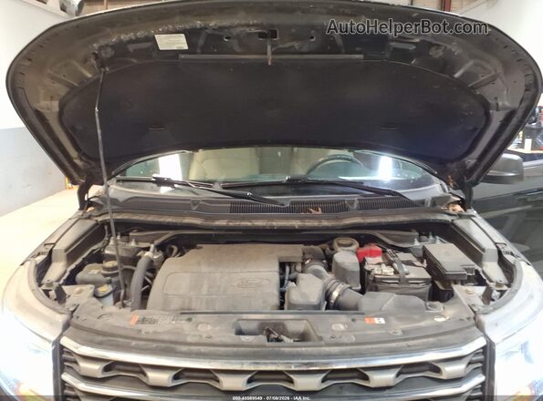 1FM5K8B84HGA04746 2017 FORD EXPLORER Черный Вид сзади