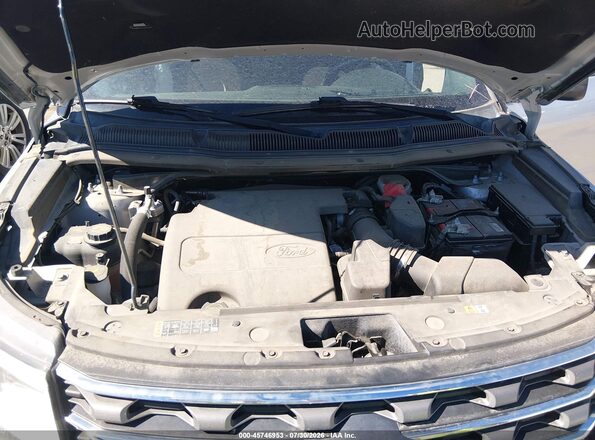 1FM5K8B84HGC37266 2017 FORD EXPLORER Silver უკანა ხედი
