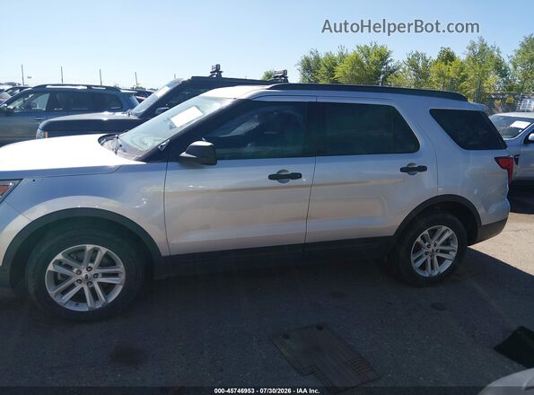 1FM5K8B84HGC37266 2017 FORD EXPLORER Silver სალონის 360-გრადუსიანი ხედი