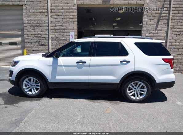 1FM5K8B84HGD66978 2017 FORD EXPLORER White 360 interior view