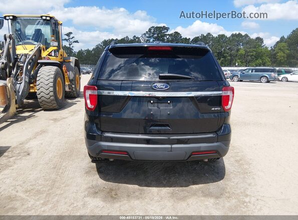 1FM5K8B84JGA59543 2018 FORD EXPLORER Black 