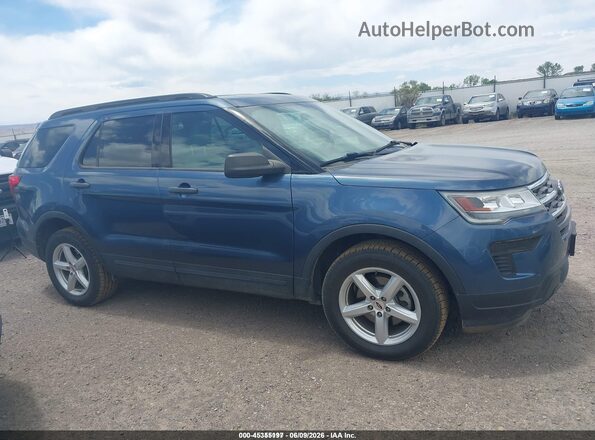 1FM5K8B84KGA93693 2019 FORD EXPLORER Синий 