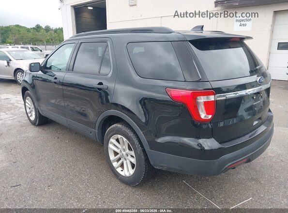 1FM5K8B85GGC37517 2016 FORD EXPLORER Черный Задняя левая четверть