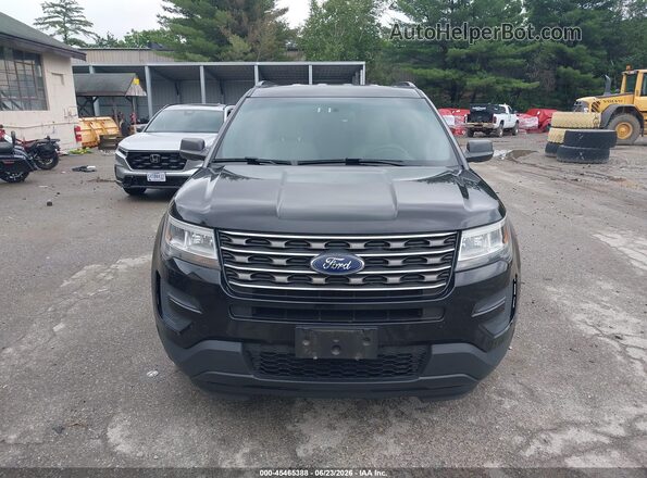 1FM5K8B85GGC37517 2016 FORD EXPLORER Черный Вид задней части салона