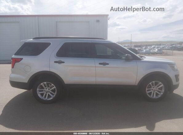 1FM5K8B85HGA18395 2017 FORD EXPLORER Silver 