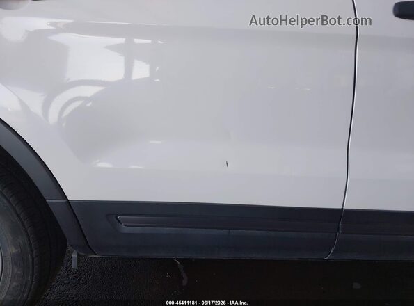 1FM5K8B85HGC80451 2017 FORD EXPLORER White Вид спереду