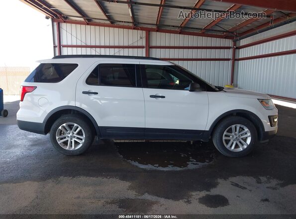 1FM5K8B85HGC80451 2017 FORD EXPLORER White Панорамний вид салону 360°