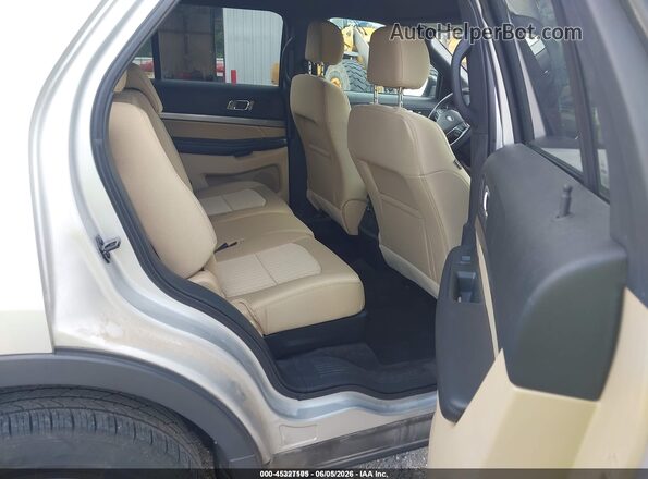 1FM5K8B85HGC91871 2017 FORD EXPLORER Silver Вид наклейки з VIN-кодом