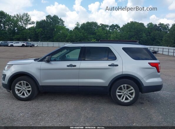 1FM5K8B85HGC91871 2017 FORD EXPLORER Silver 