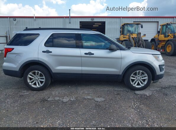 1FM5K8B85HGC91871 2017 FORD EXPLORER Silver 