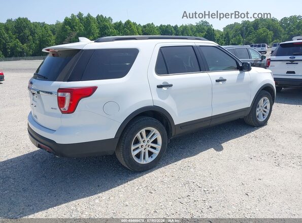 1FM5K8B85HGD22990 2017 FORD EXPLORER White უკანა მარჯვენა