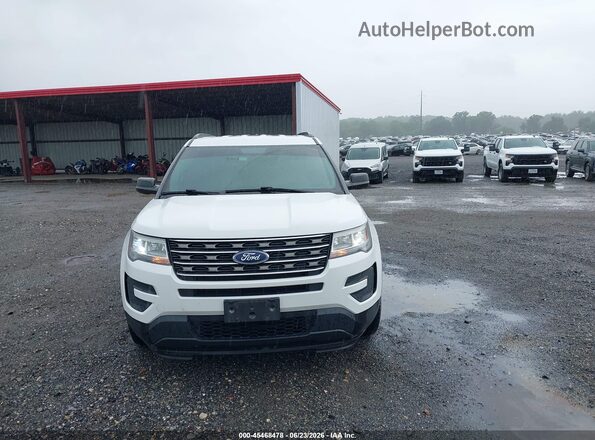 1FM5K8B85HGD22990 2017 FORD EXPLORER White 