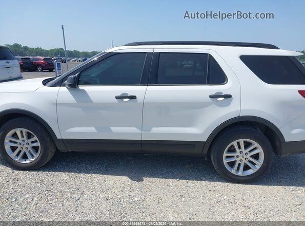 1FM5K8B85HGD22990 2017 FORD EXPLORER White 