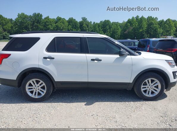 1FM5K8B85HGD22990 2017 FORD EXPLORER White 