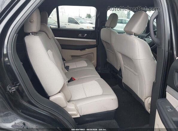 1FM5K8B85JGA59535 2018 FORD EXPLORER Black VIN კოდის სტიკერის ხედი