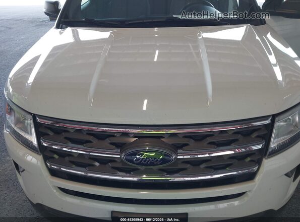 1FM5K8B85JGC45429 2018 FORD EXPLORER White 