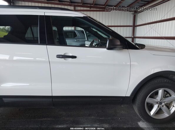 1FM5K8B85JGC45429 2018 FORD EXPLORER White Դիմացի տեսք