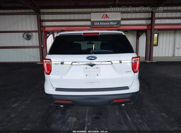 1FM5K8B85JGC45429 2018 FORD EXPLORER White 