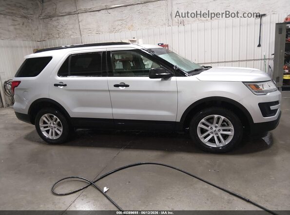 1FM5K8B86HGE25710 2017 FORD EXPLORER Silver Vista interior de 360 grados