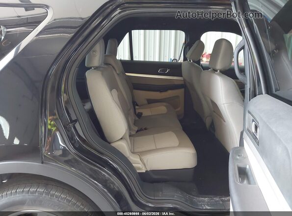 1FM5K8B86JGC45360 2018 FORD EXPLORER Black VIN კოდის სტიკერის ხედი