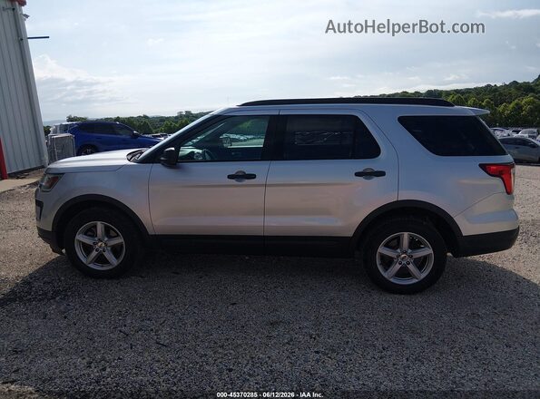 1FM5K8B86JGC45374 2018 FORD EXPLORER Silver 